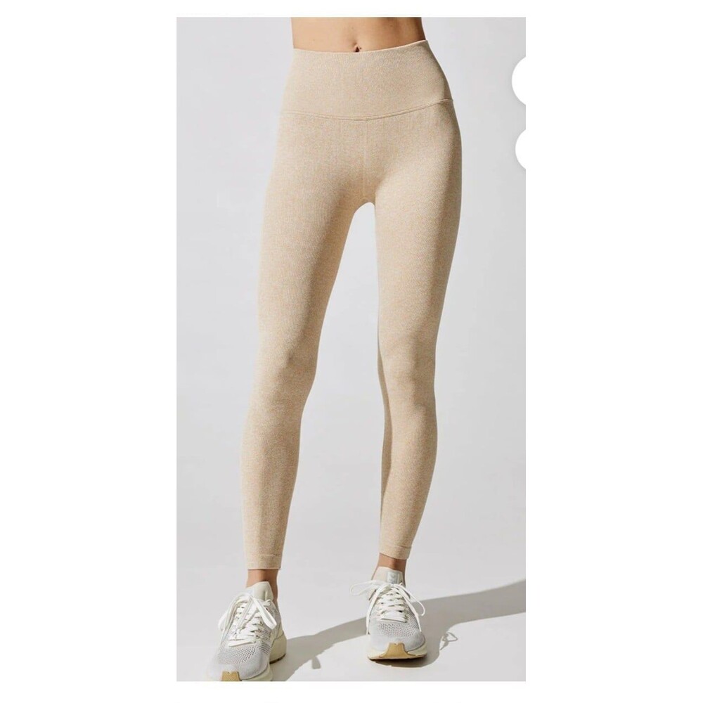 Love Sculpt Heather Seamless Ribbed Leggings XS/S